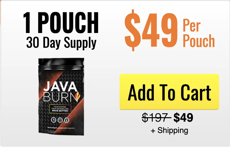 Java Burn 1 Pouch