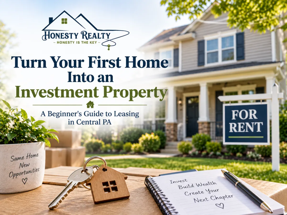 Turning Your First Home Into an Investment Property: A Beginner's Guide to Leasing in Central PA