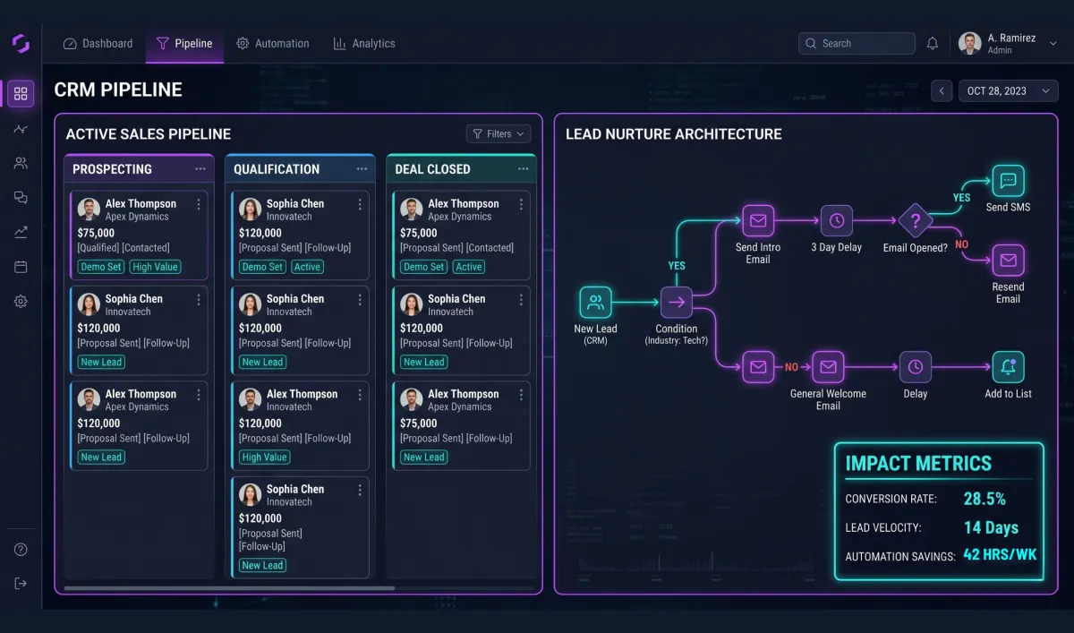 Backend architecture system interface screenshot