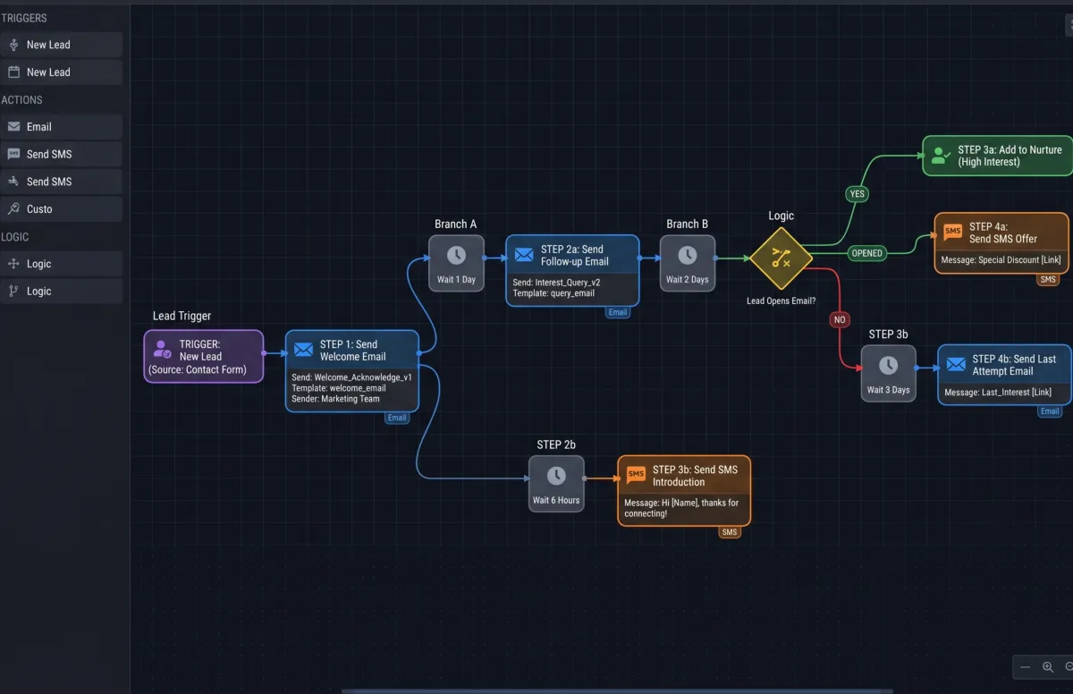 Backend architecture system interface screenshot