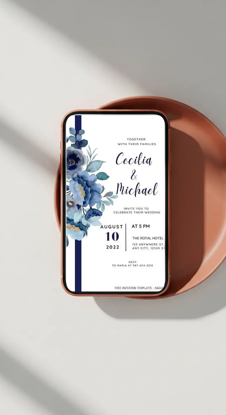 Wedding Invitation Template Preview