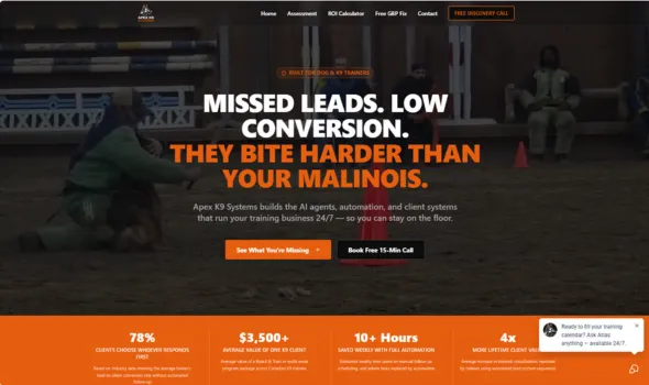 Boost Your K9 Training Business with Automation