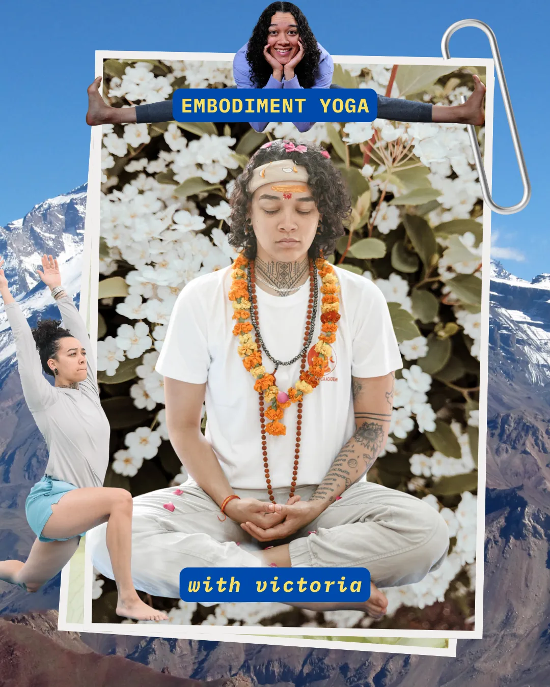 Experience the benefits of embodiment yoga with Victoria