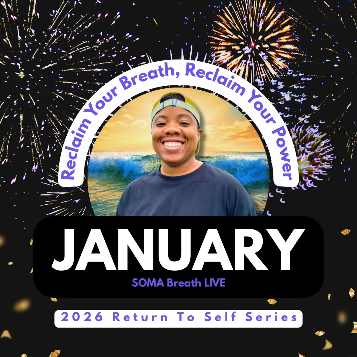 Experience the benefits of soma breath work and meditation as a fun and exciting practice with Destinē Thompson