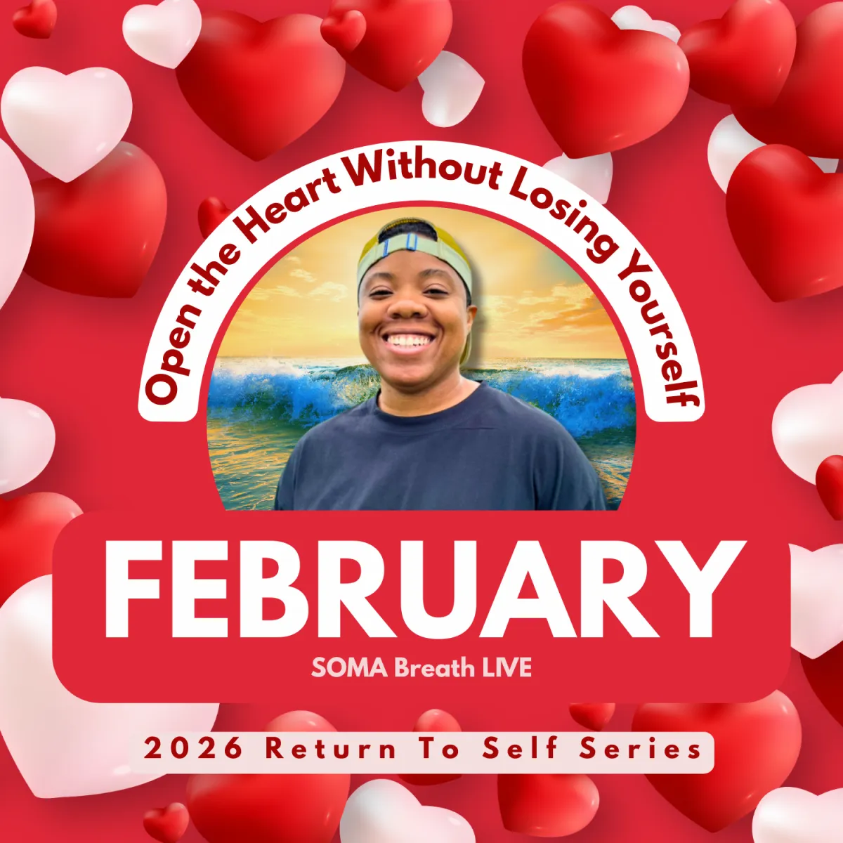SOMA Breath February Workshop in Temple, Texas. Open the Heart Without Losing Yourself