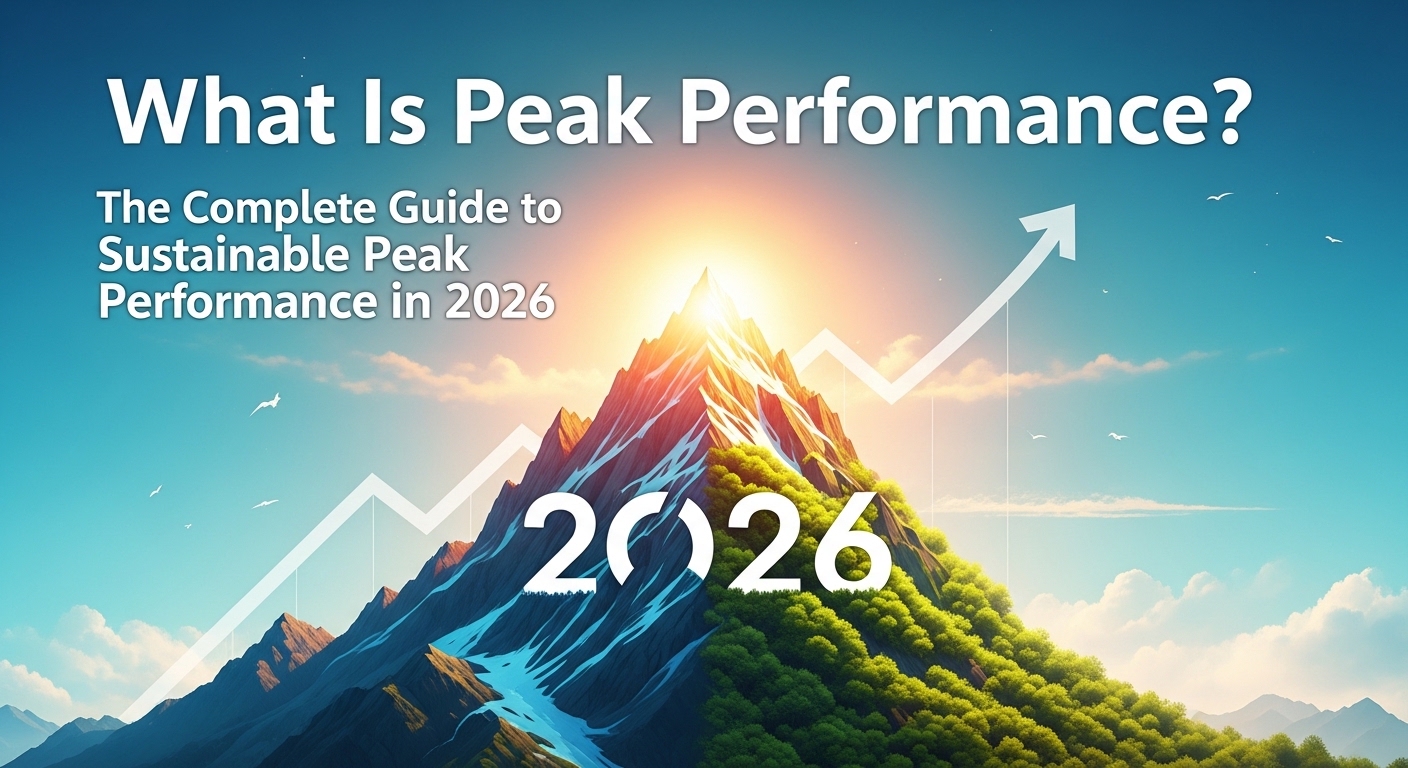 What Is Peak Performance? The Complete Guide to Sustainable Peak Performance in 2026