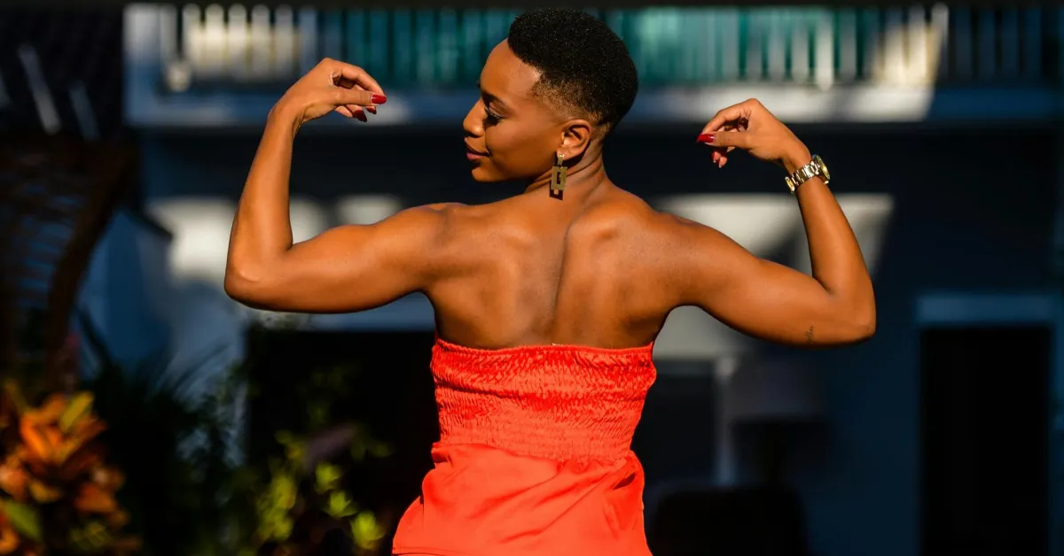 Fashion Model Posing Outdoors in São Paulo