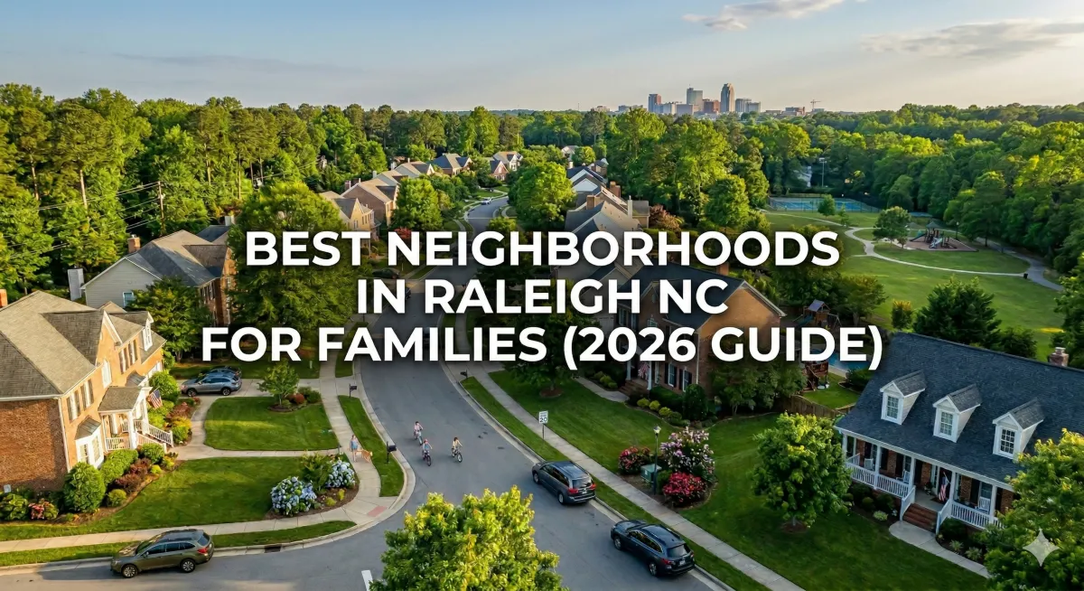 Best Neighborhoods in Raleigh NC for Families (2026 Guide)