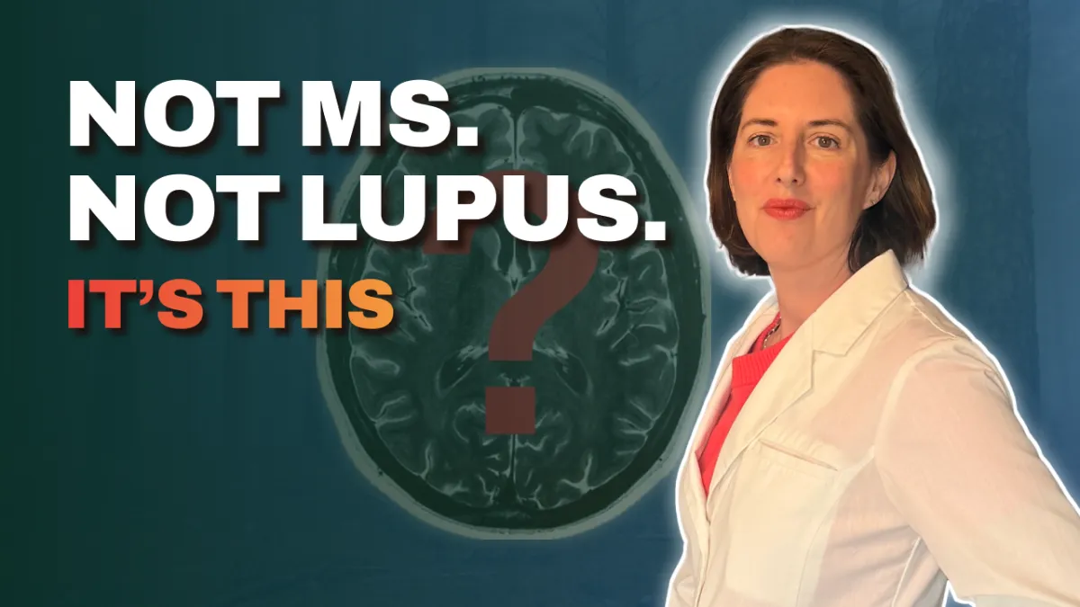 Not MS, Lupus, or Dysautonomia. It's Sjögren's.