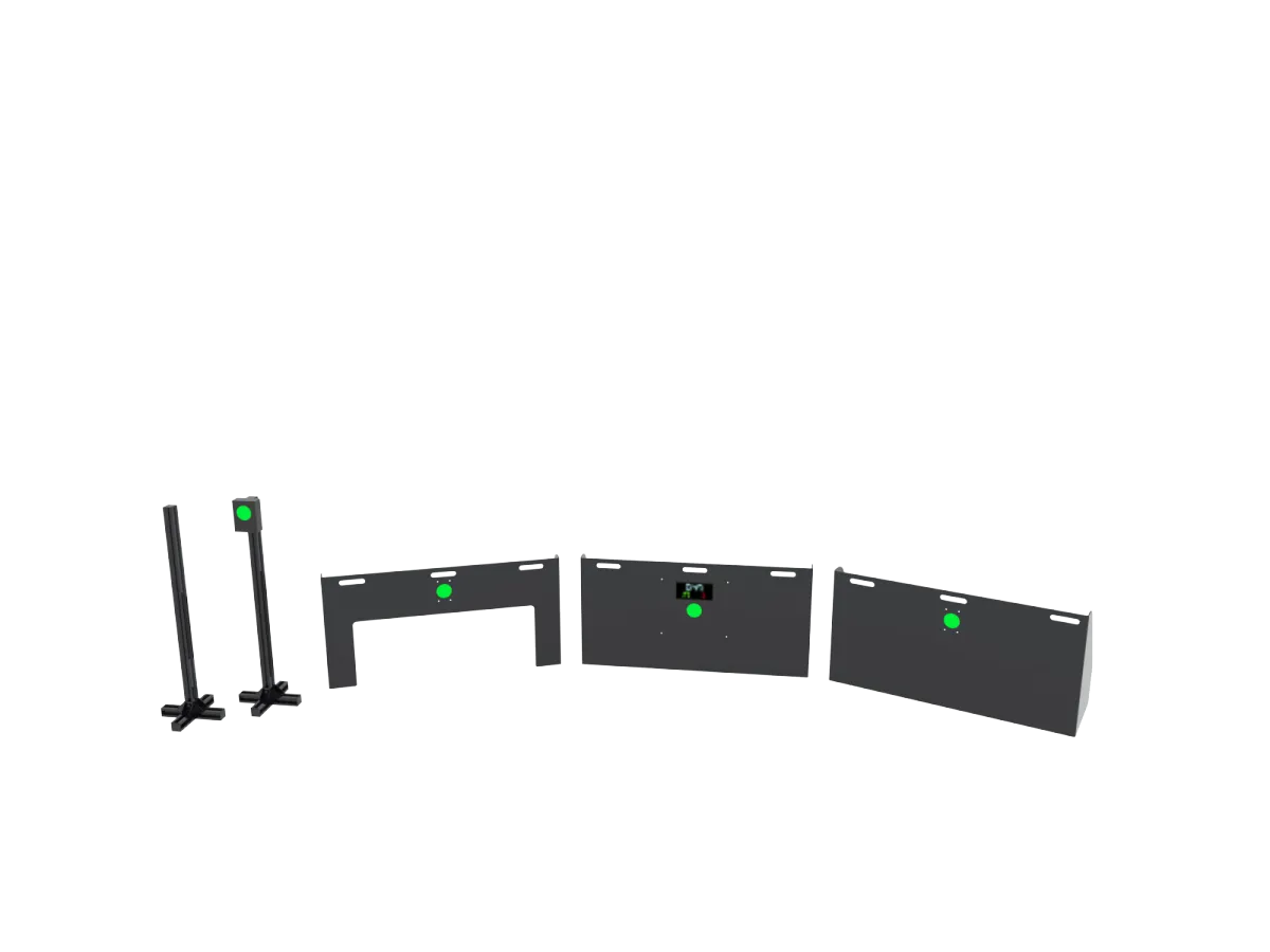 Biomechanical Sensor Suit readout screen placeholder