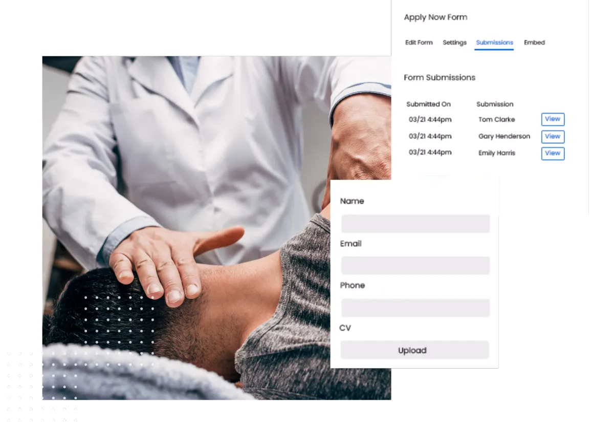 Chiropractor Business Online Forms