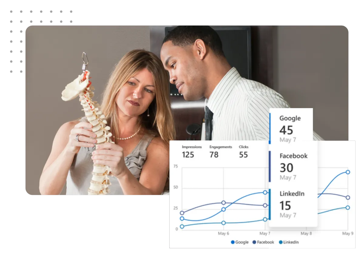 Chiropractor social media marketing