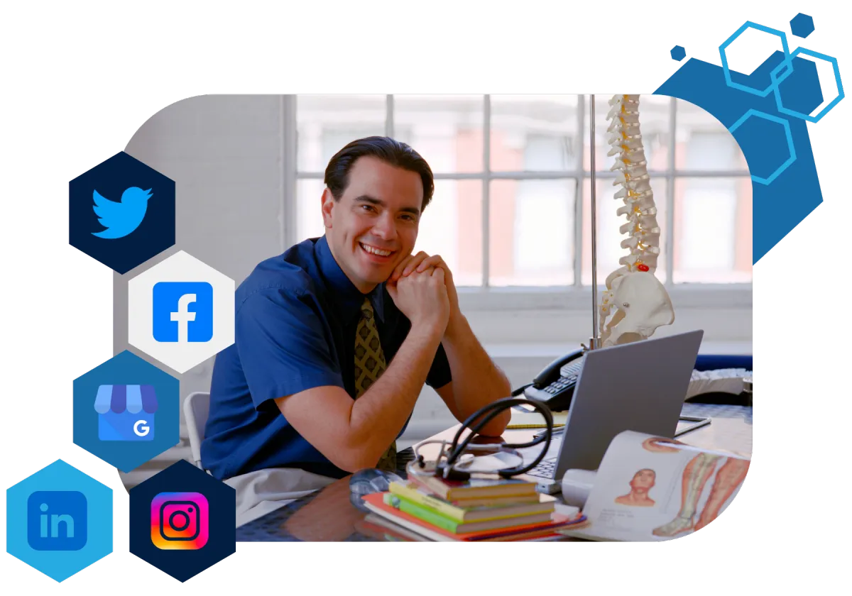 Chiropractor social media networking