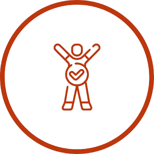 Persona con salud total