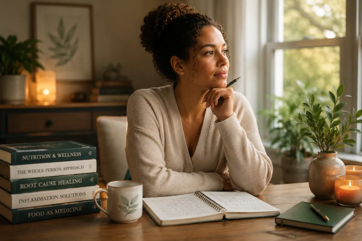 A warm, natural lifestyle placeholder image representing coaching beliefs