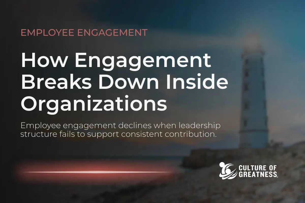 How Engagement Breaks Down Inside Organizations