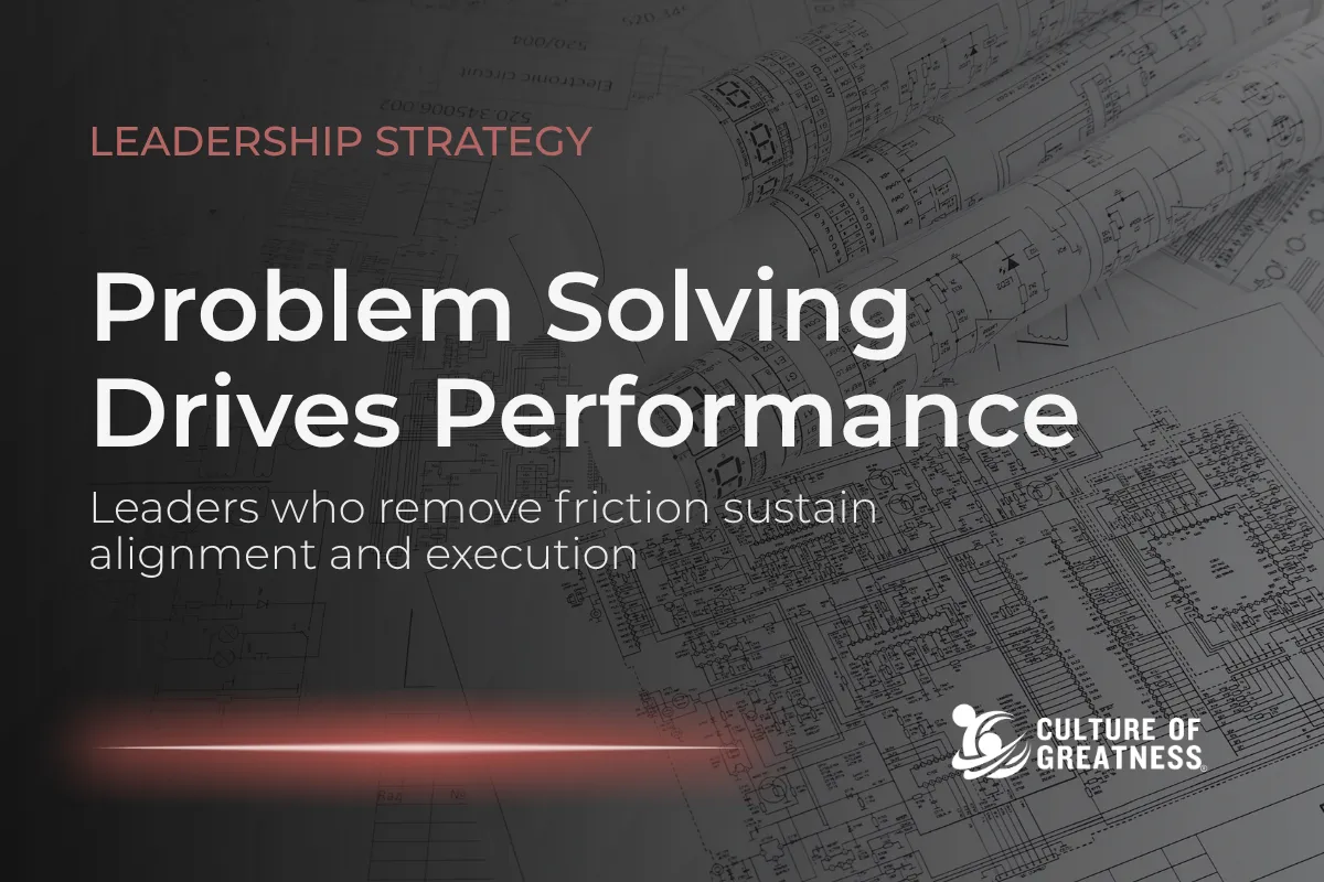 Problem Solving Drives Performance
