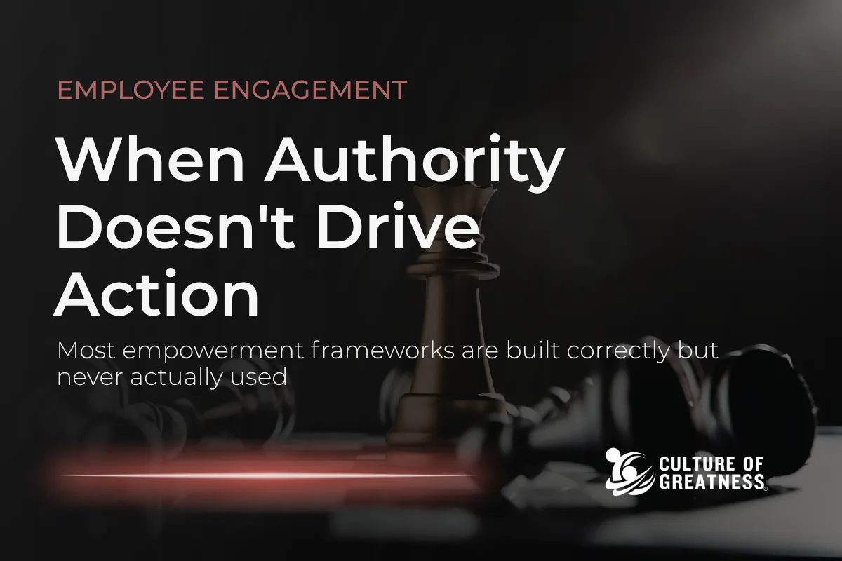 When Authority Doesn't Drive Action