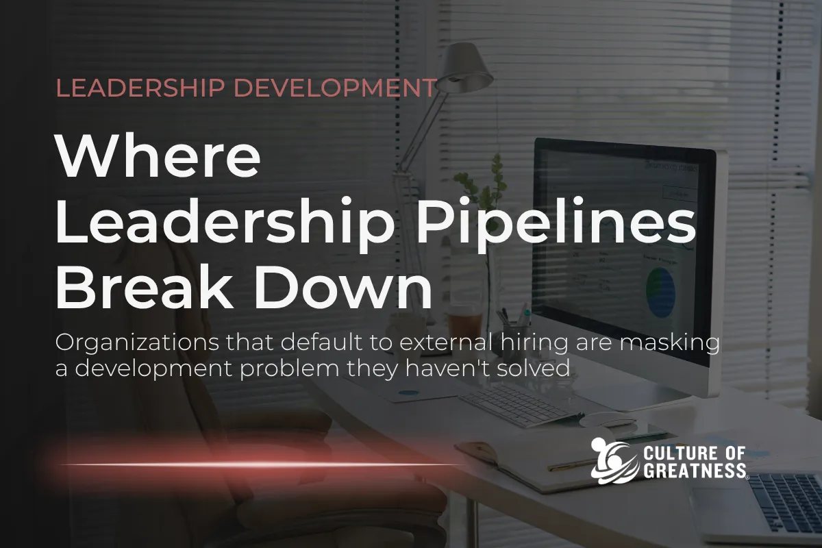 Where Leadership Pipelines Break Down