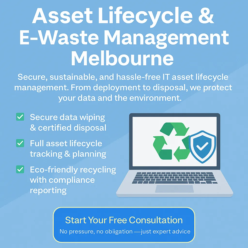 Asset Lifecycle & E-Waste Melbourne