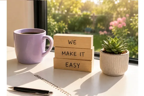 We make it easy!