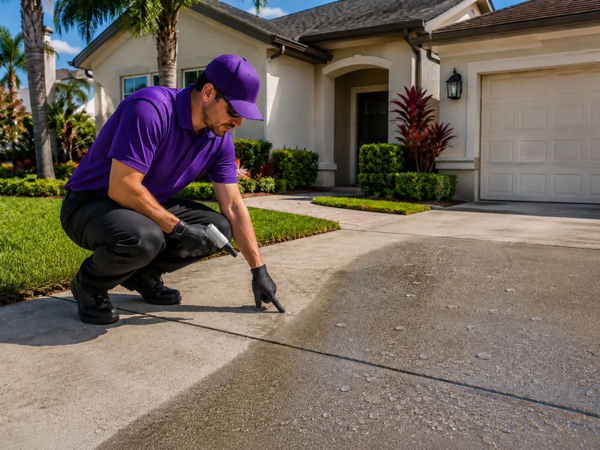 Why Florida Homeowners Should Protect Driveways and Walkways with ConcreteSaver