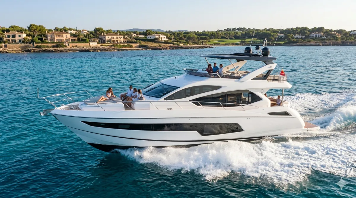 Luxury Yacht 75ft Sunseeker
