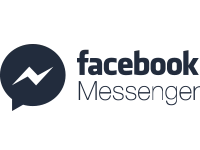 the brand logo for Facook Messenger