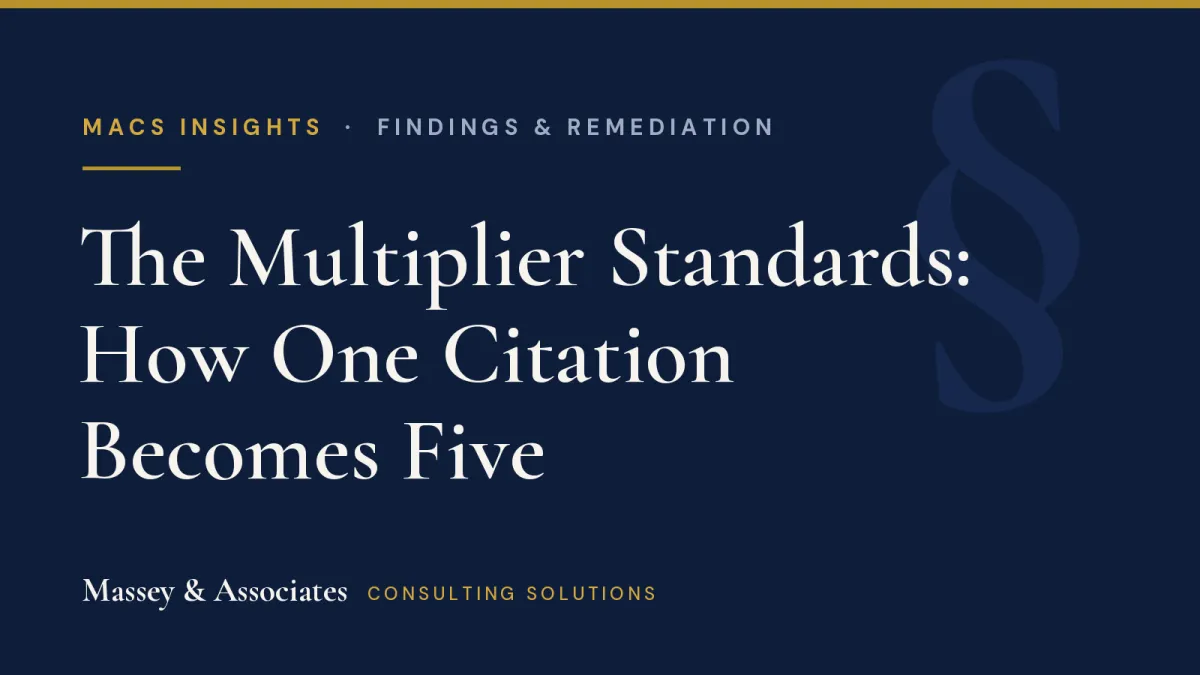 The Multiplier Standards: How One ARC-PA Citation Becomes Five