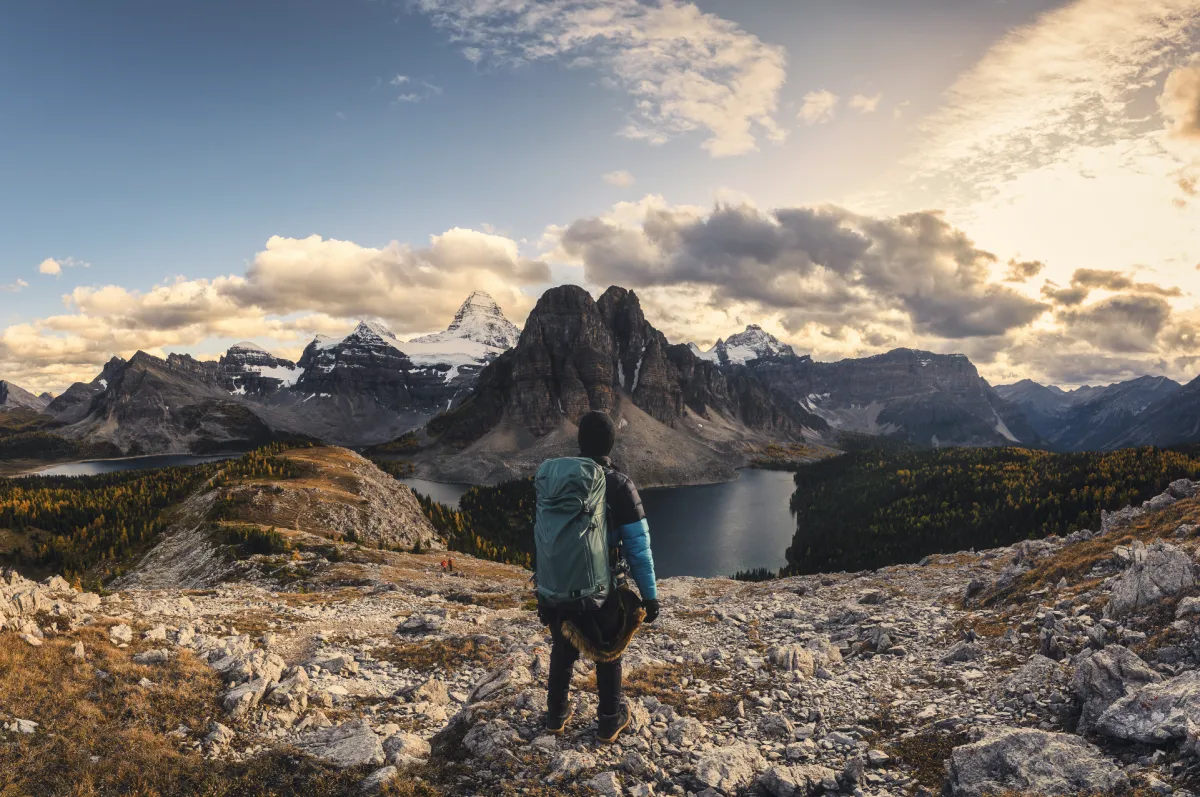 Cinematic outdoor landscape