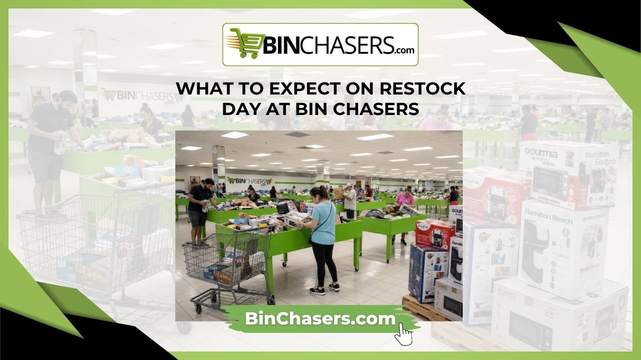 What to Expect on Restock Day at Bin Chasers