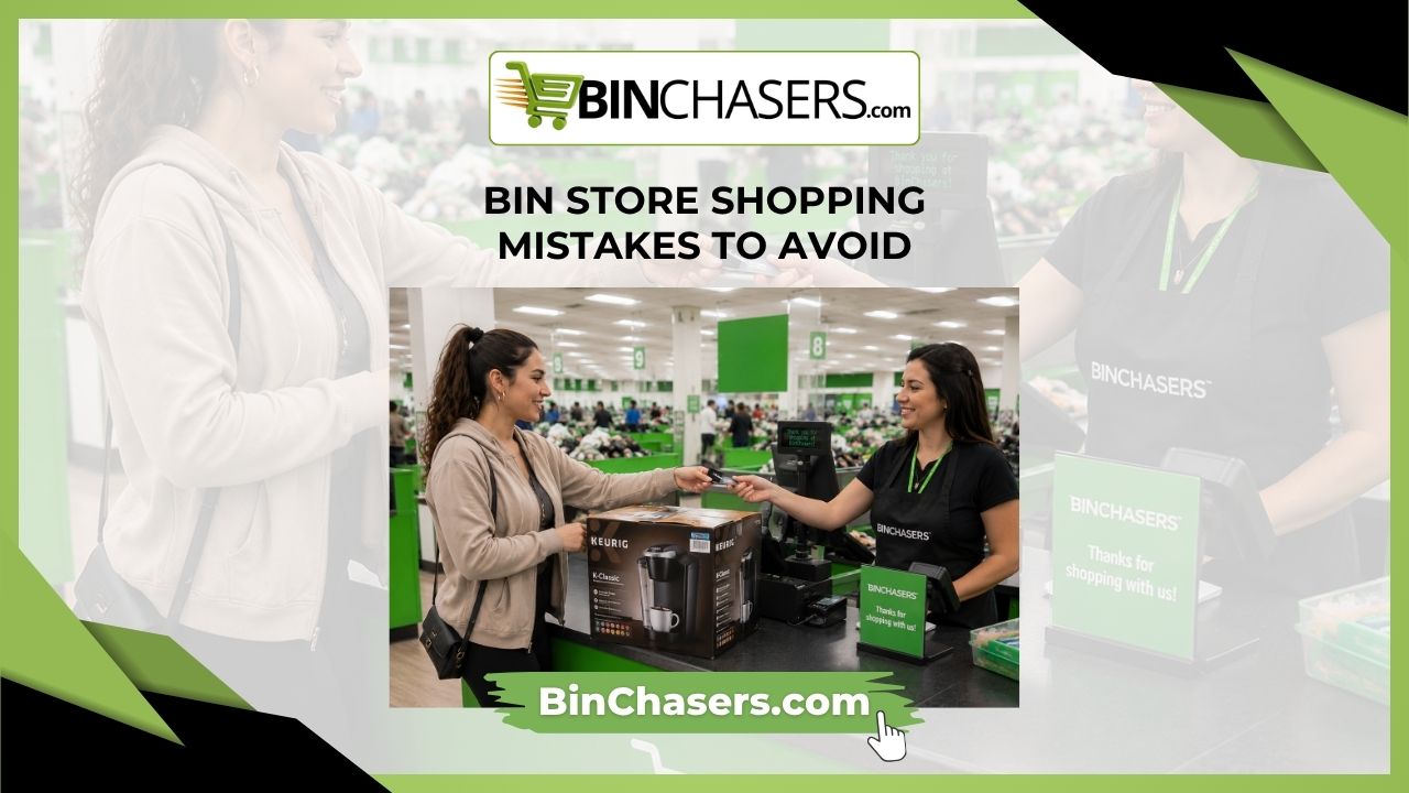 Bin Store Shopping Mistakes