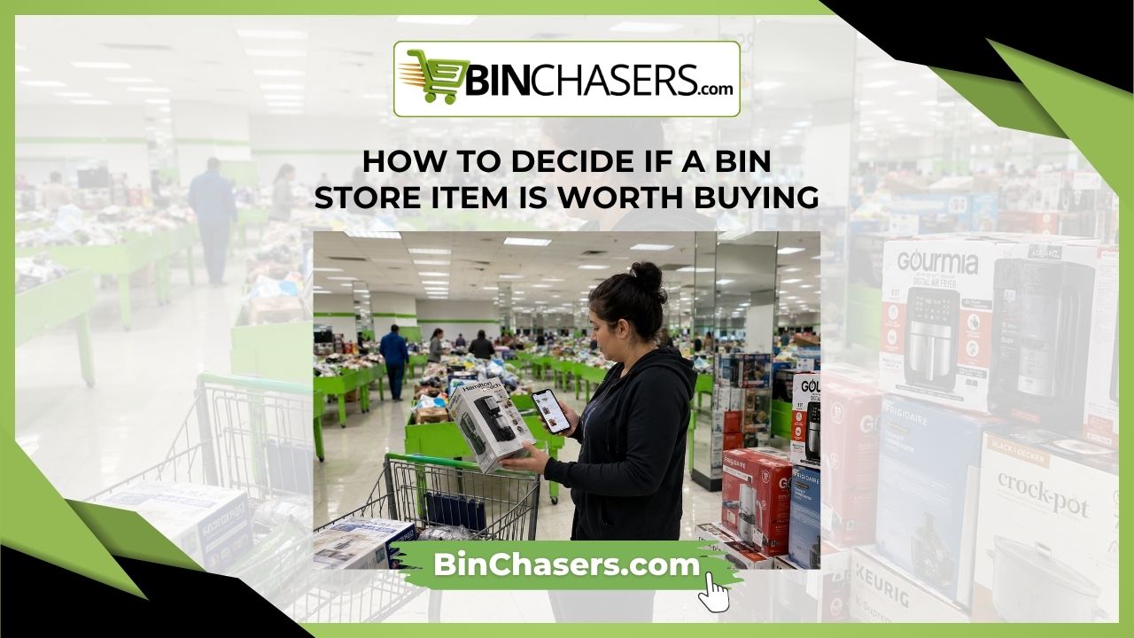 How to Decide if a Bin Store Item Is Worth Buying