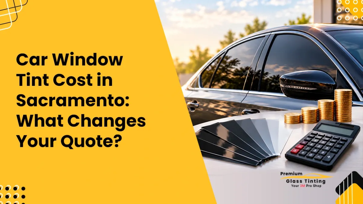 Car Window Tint Cost in Sacramento: Pricing Factor