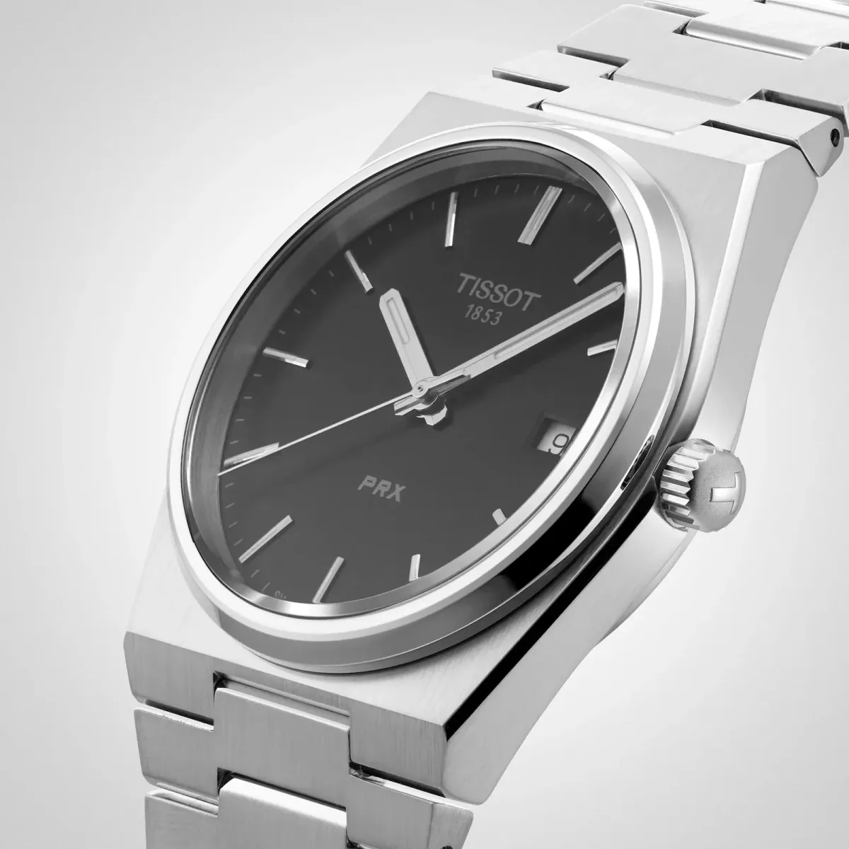 Luxury watch on marble background