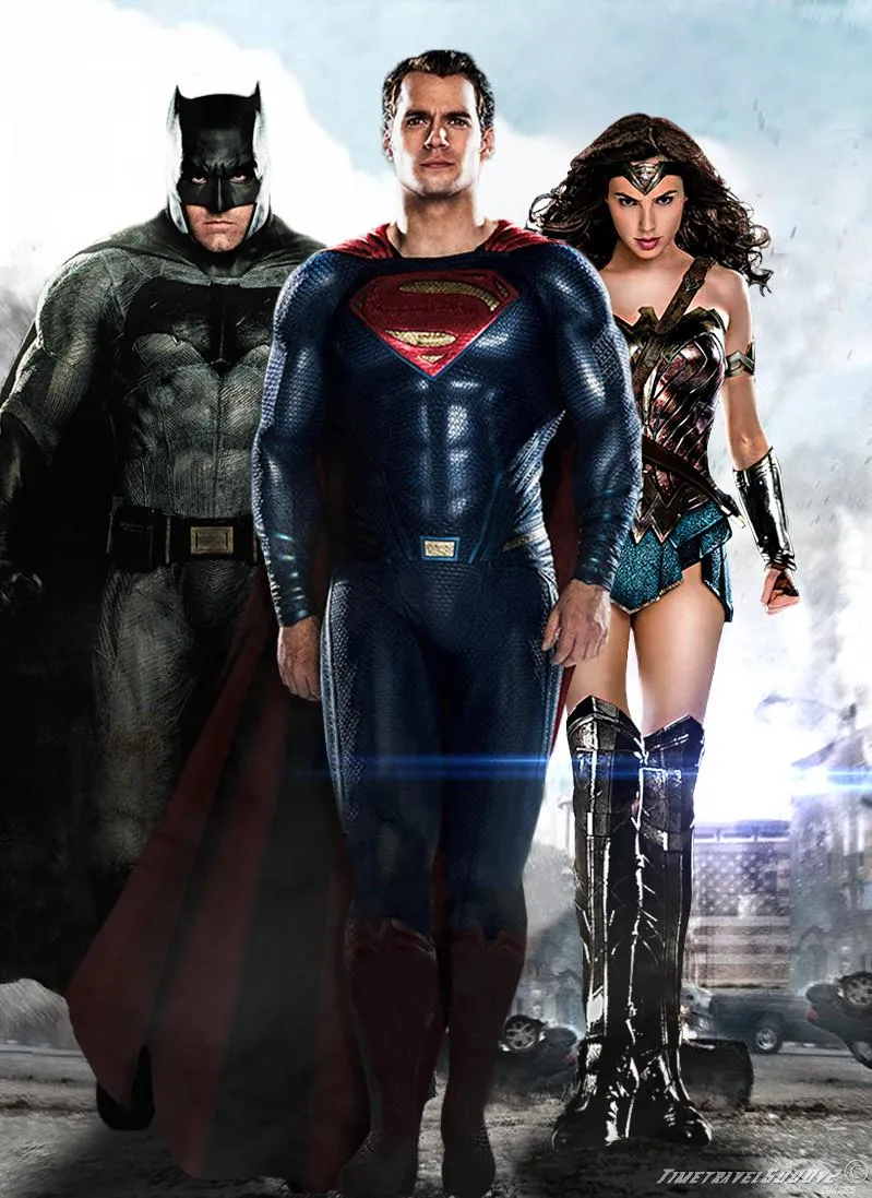 Batman, Superman and Wonder Woman