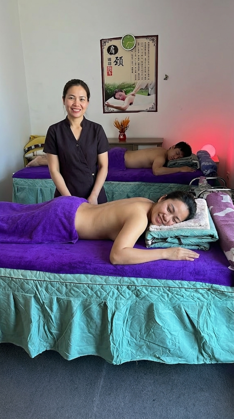 Rückenmassage