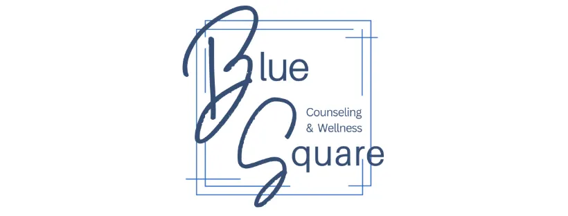 Blue Square Counseling Logo - Therapy Practice in Lexington, MA