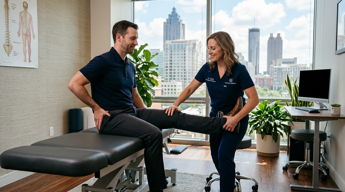Natural Sciatica Relief Treatments in Midtown Atlanta | Peachtree Wellness