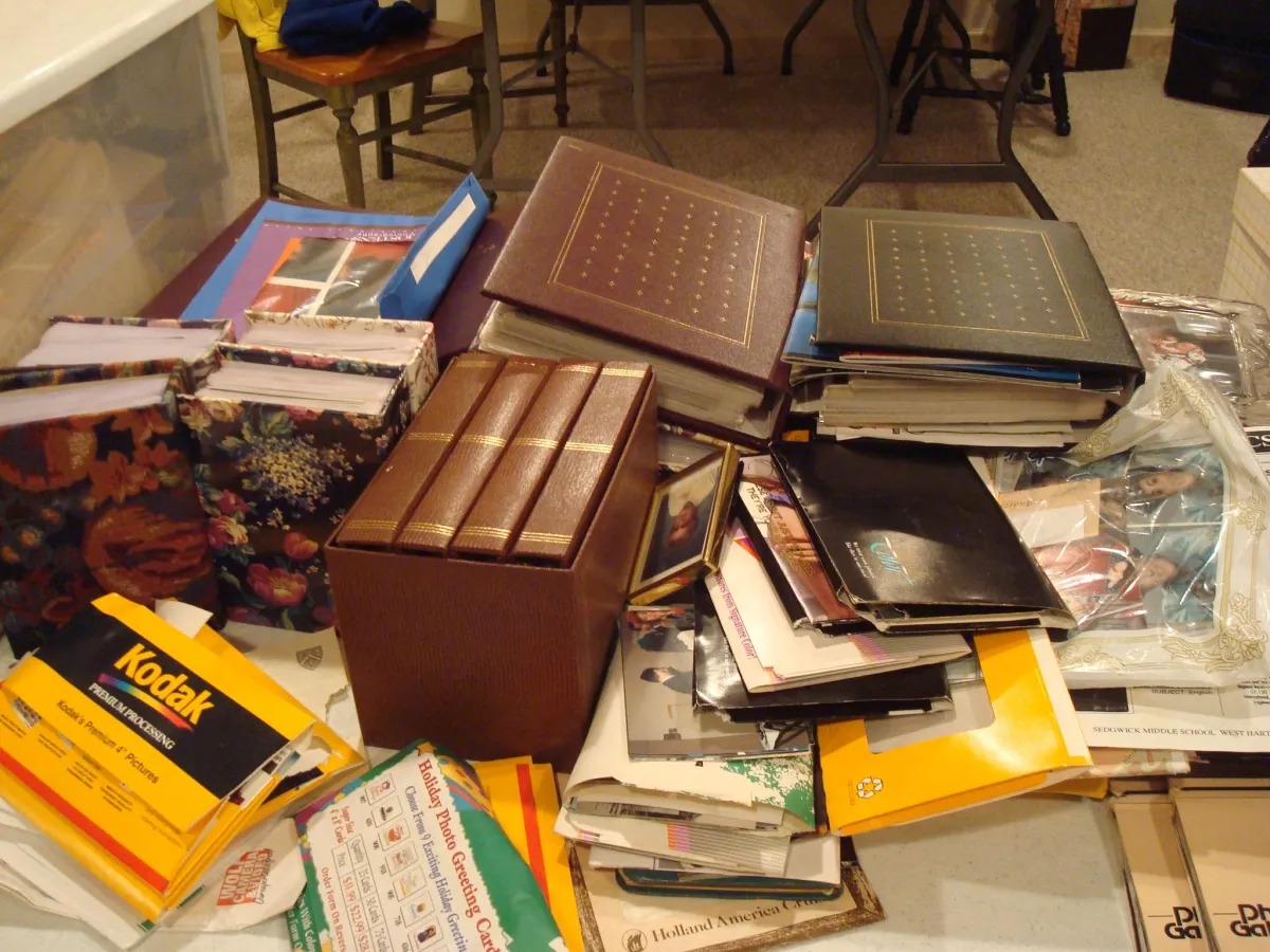 Caren's Organizing Home Office Organizing Before