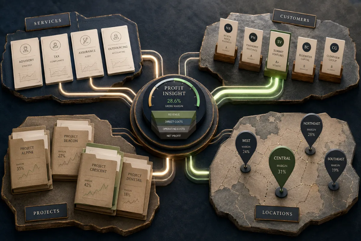 How to Track Profitability by Service, Customer, Project, or Location