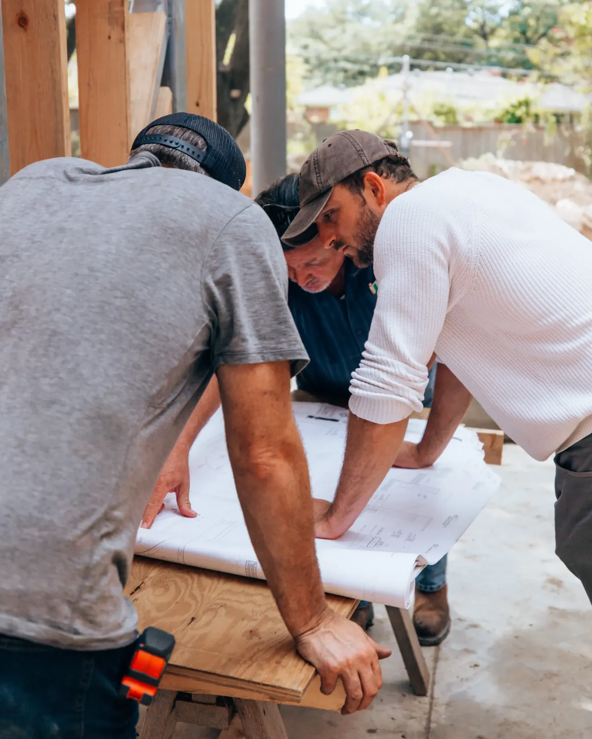 Image of a fence contractor completing a privacy fence installation - "Reliable fence contractor building a privacy fence."