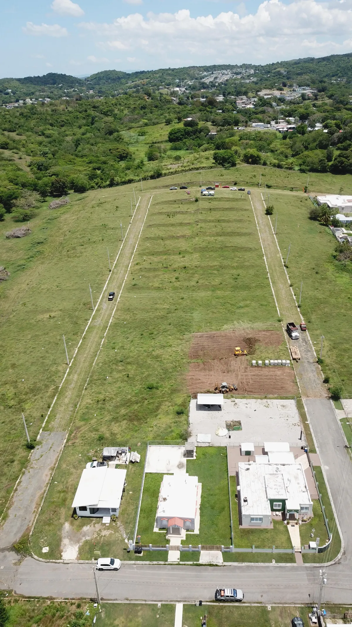 Vista aérea de los terrenos de La Alborada en Cabo ojo, Puerto Rico