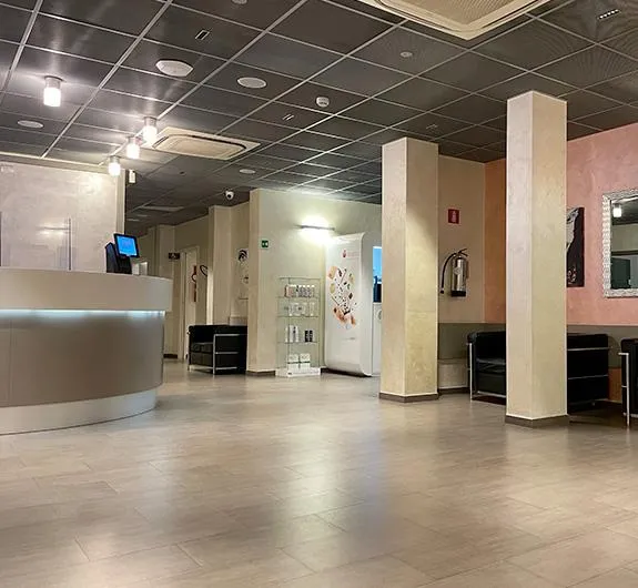Interno di KIBA istituto medico a Milano