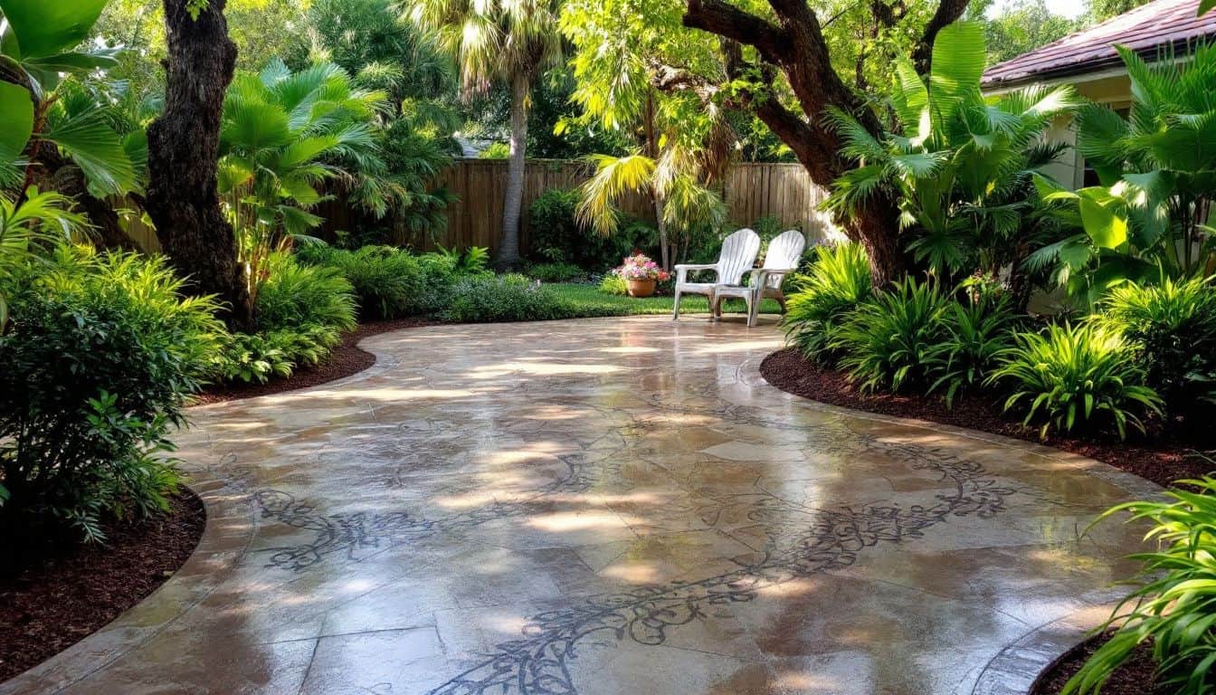 Tallahassee Concrete builds and installs Driveway