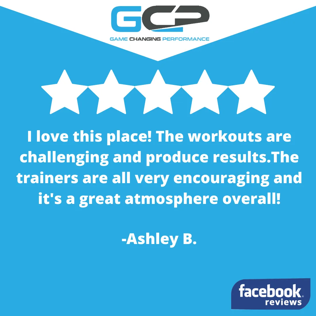 Facebook Review of our weight loss gym in Mundelein, IL, featuring a diverse group of individuals exercising together with enthusiasm and dedication.