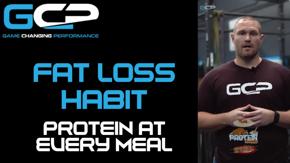 Weight loss habit eat protein at every meal