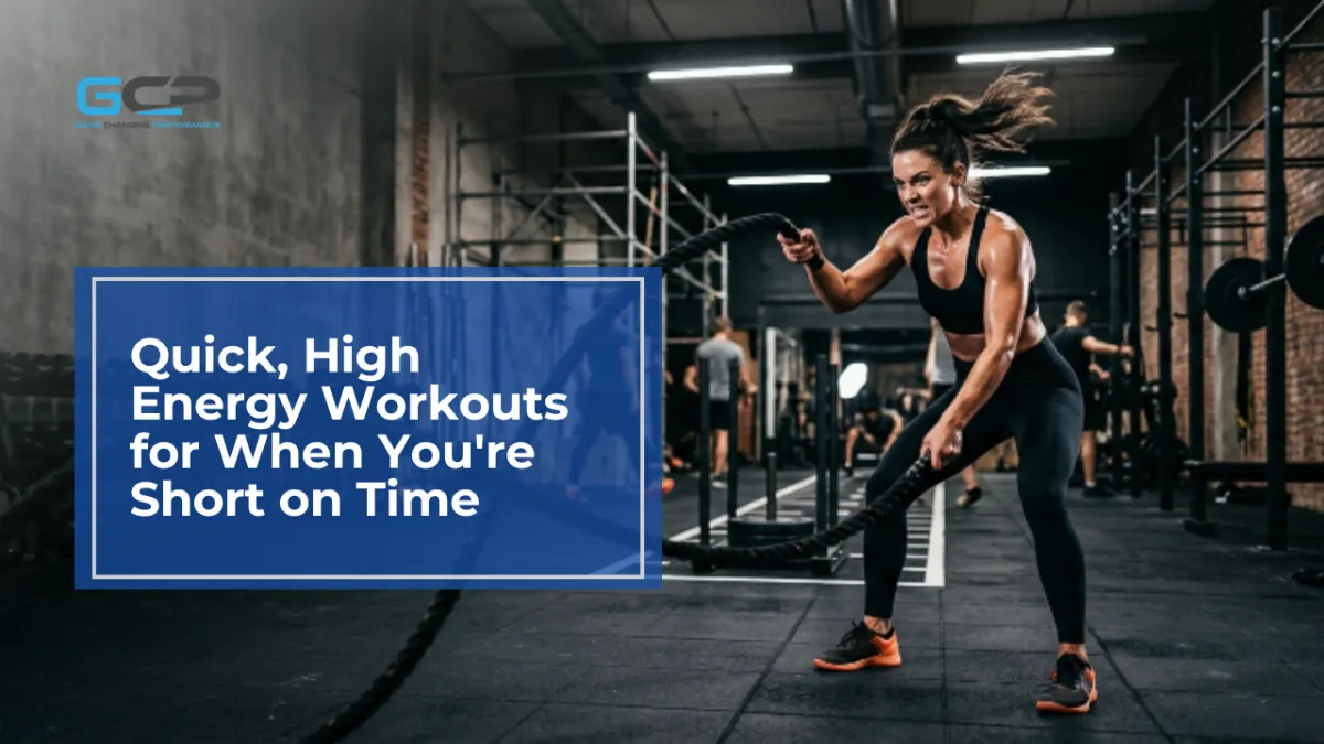 Quick, High-Energy Workouts for When You're Short on Time
