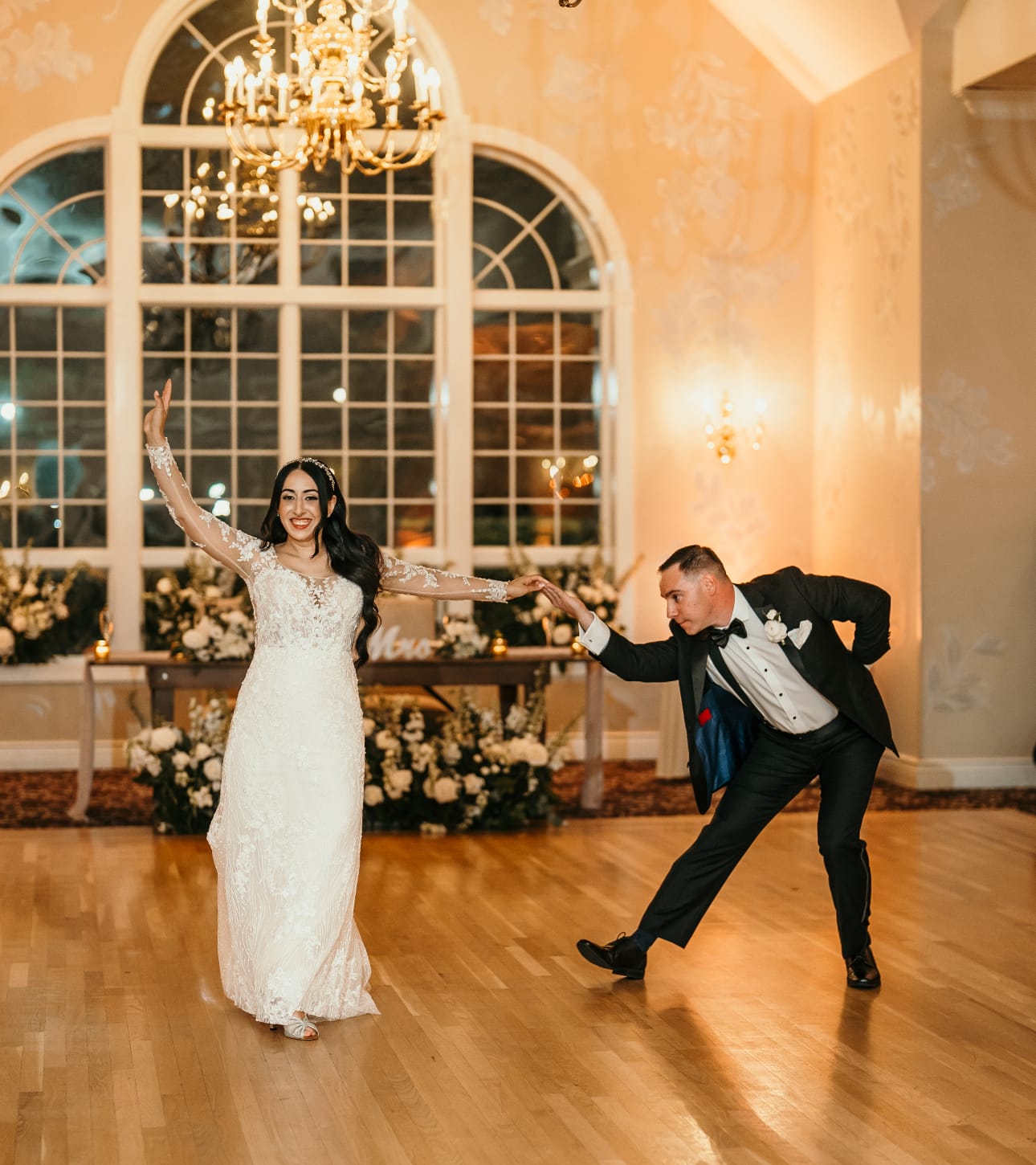 Kids ballroom dance class smiling