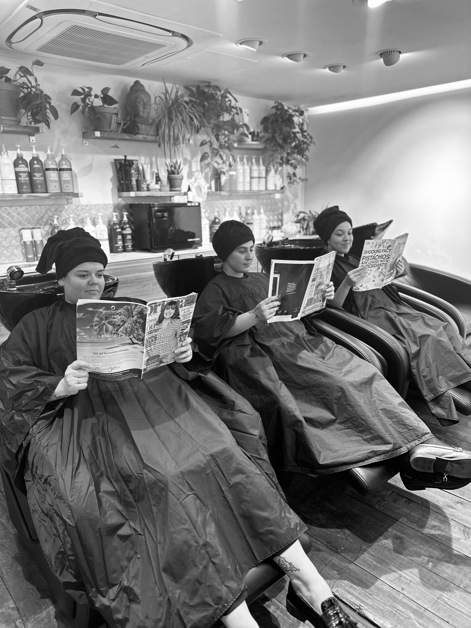 Close-up of a woman's hands wearing rings